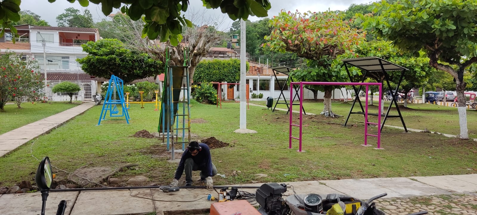 MEJORAMIENTO DE JUEGOS RECREATIVOS DEL PARQUE INFANTIL DE FONAVI SE INAUGURA ESTE VIERNES 16 DE FEBRFERO